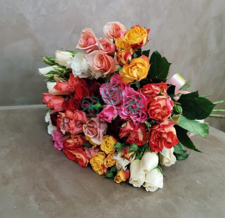 Букет цветов из: Розы в Подлесном