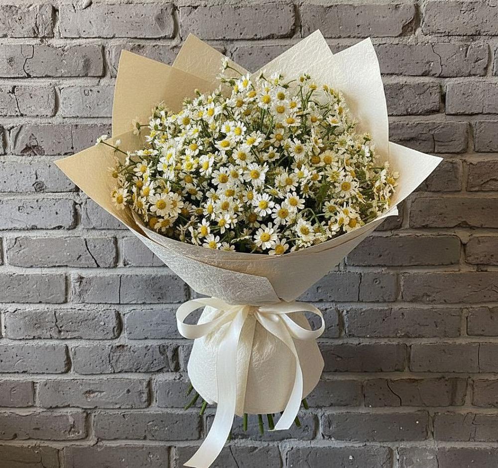 Букет цветов из: Ромашки в Подлесном