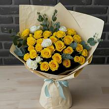 Букет цветов из:  Розы #REPLACE_PRED# Подлесном