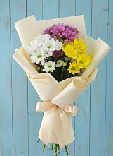 Букет цветов из:  Хризантемы в Подлесном