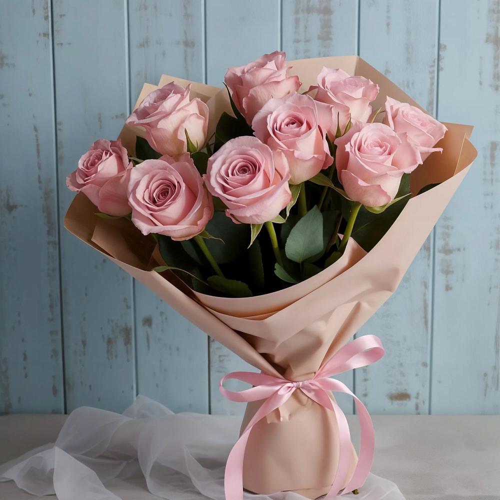 Букет цветов из: Розы в Подлесном