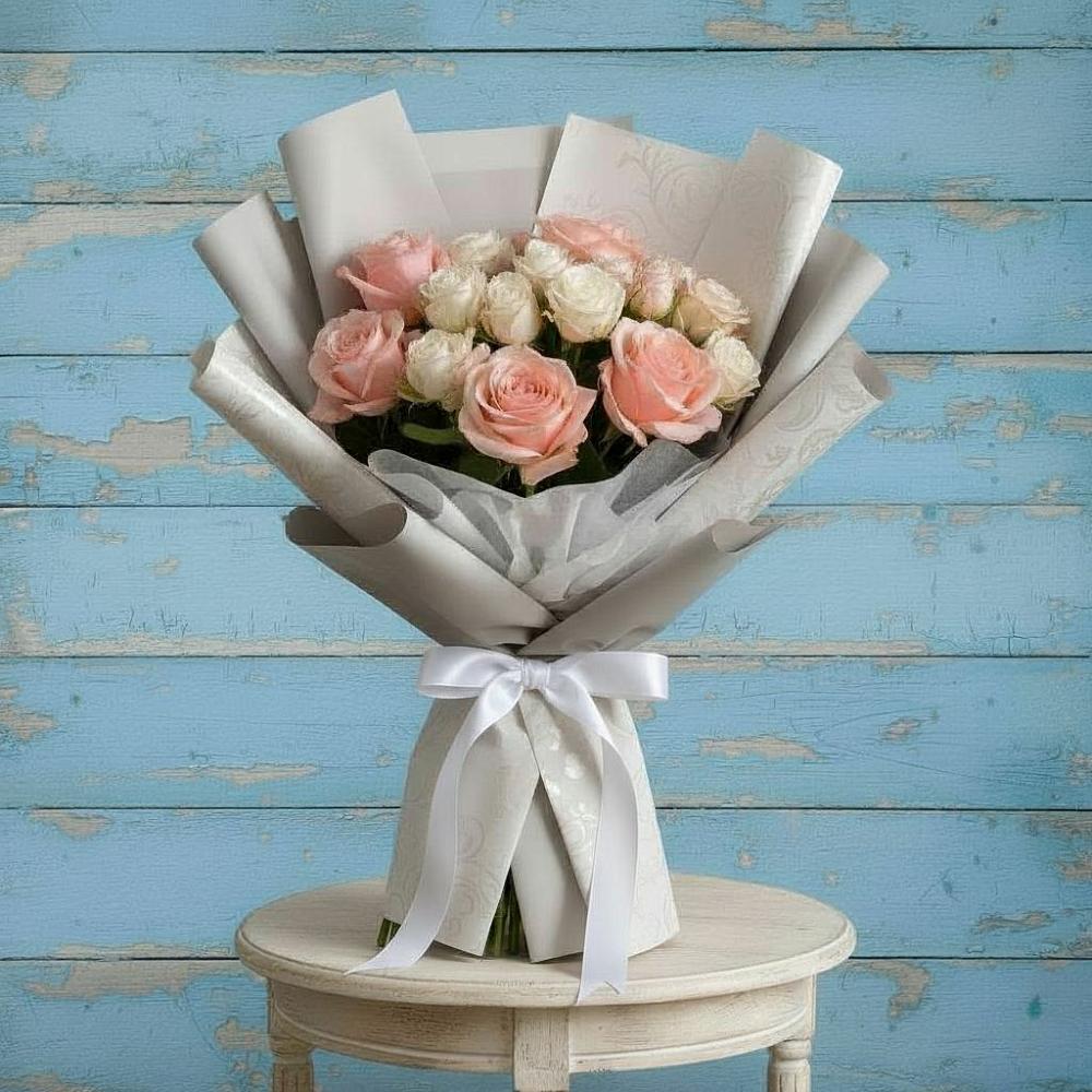 Букет цветов из: Розы в Подлесном