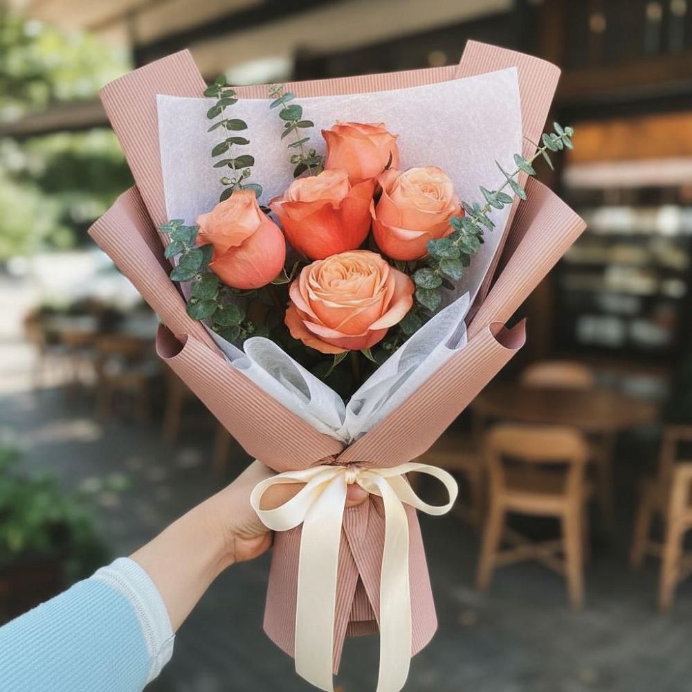 Букет цветов из: Розы в Подлесном