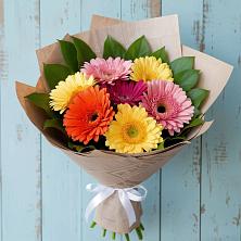 Букет цветов из:  Герберы в Подлесном