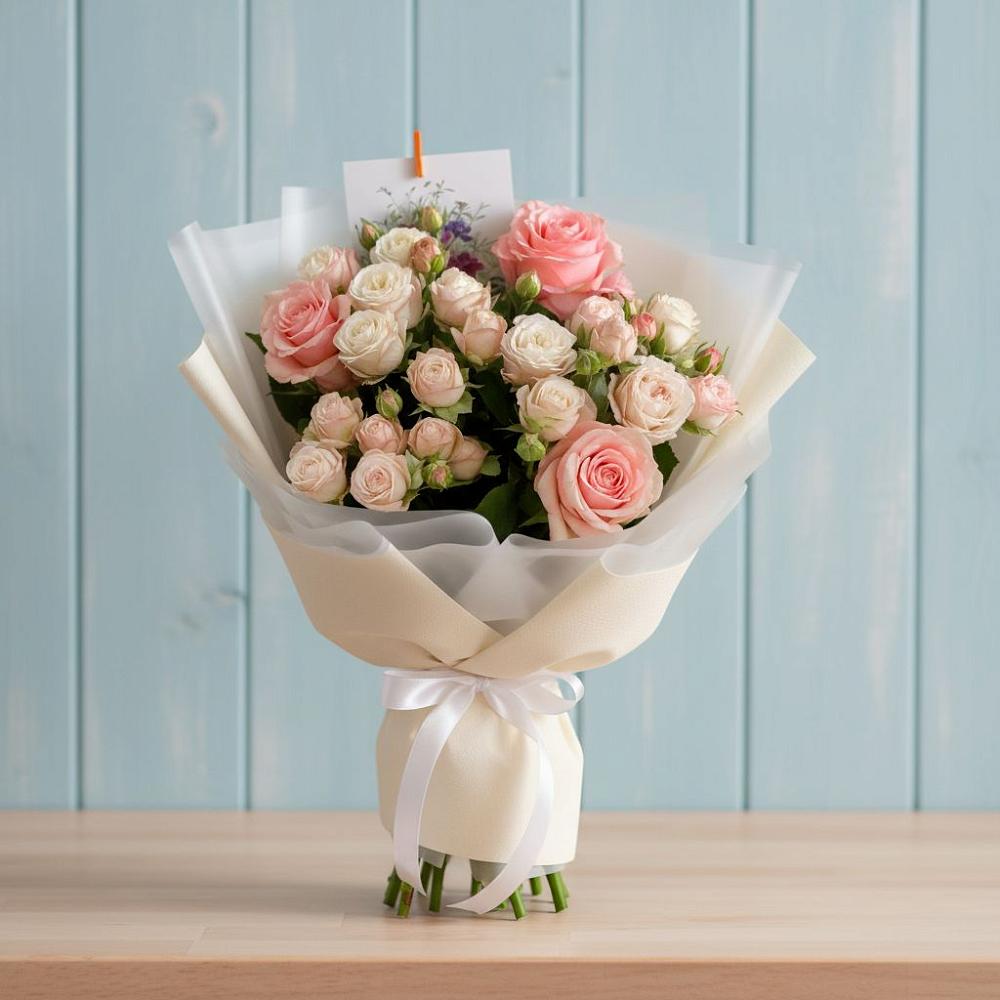 Букет цветов из: Розы в Подлесном