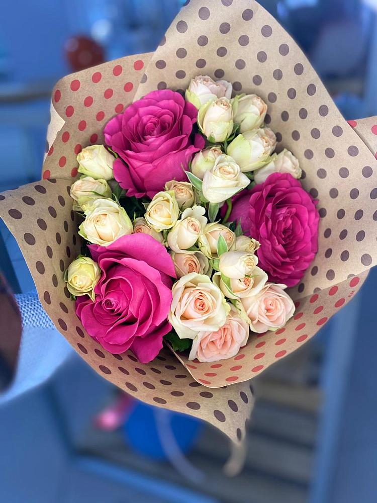 Букет цветов из: Розы в Подлесном