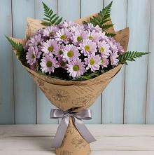 Букет цветов из:  Хризантемы в Подлесном