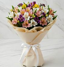 Букет цветов из:  Альстромерии #REPLACE_PRED# Подлесном