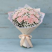 Букет цветов из:  Гвоздики в Подлесном
