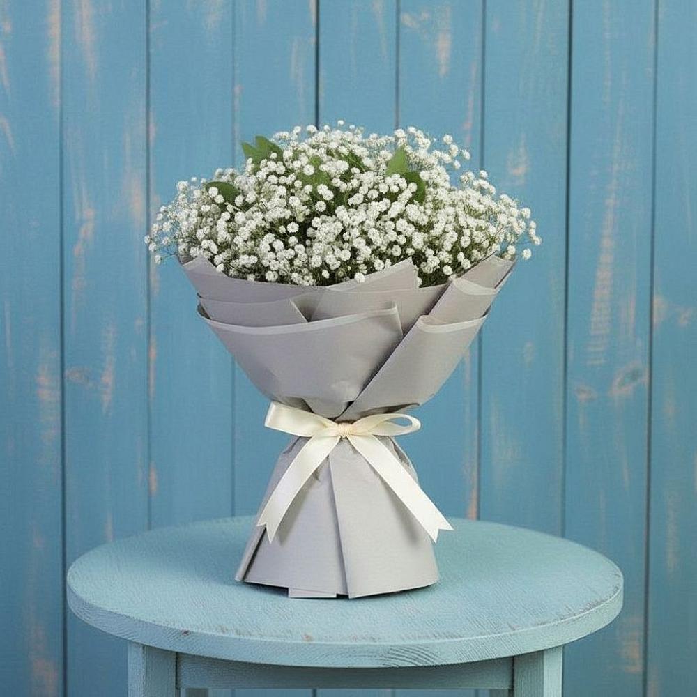 Букет цветов из: Гипсофила в Подлесном