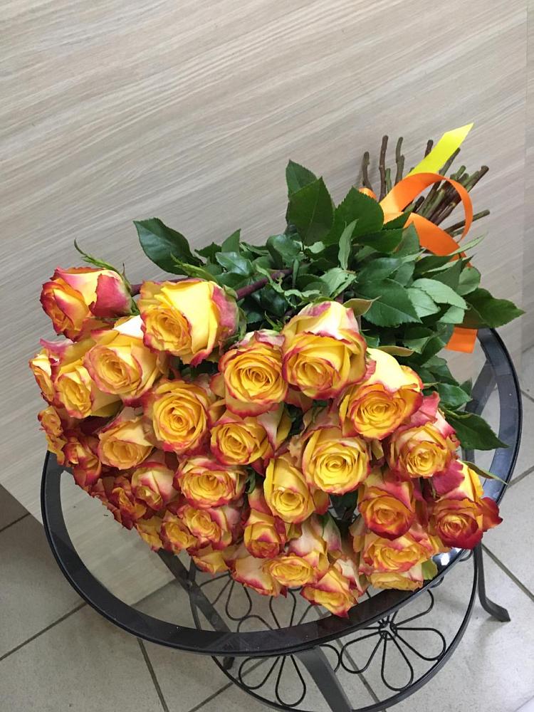 Букет Желтые розы в Подлесном