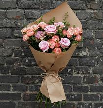 Букет цветов из:  Розы в Подлесном