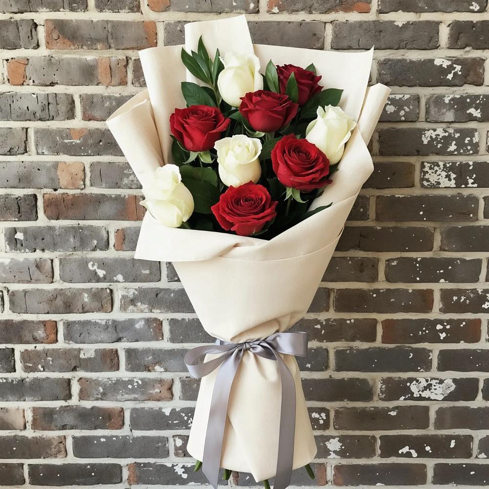 Букет цветов из: Розы в Подлесном