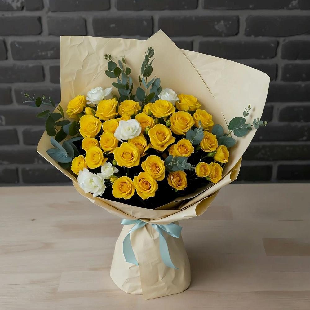 Букет цветов из: Розы в Подлесном