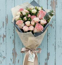 Букет цветов из:  Розы в Подлесном