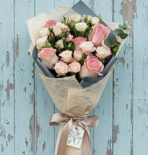 Букет цветов из:  Розы в Подлесном