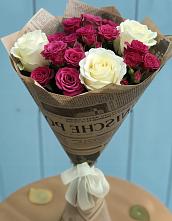 Букет цветов из:  Розы в Подлесном