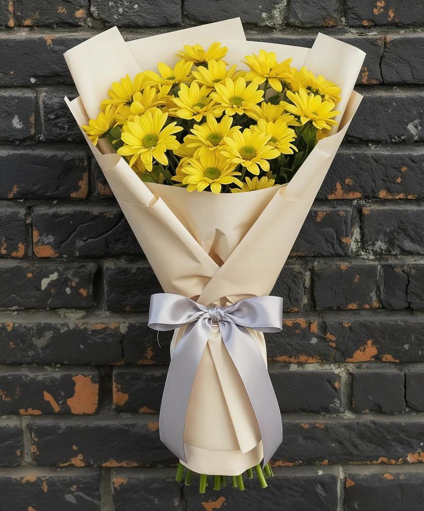 Букет цветов из: Хризантемы в Подлесном
