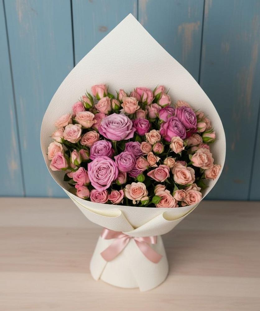 Букет цветов из: Розы в Подлесном