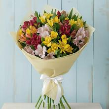 Букет цветов из:  Альстромерии в Подлесном