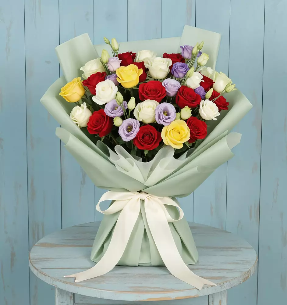 Букет цветов из: Розы в Подлесном