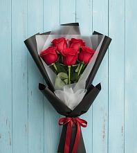 Букет цветов из:  Розы в Подлесном