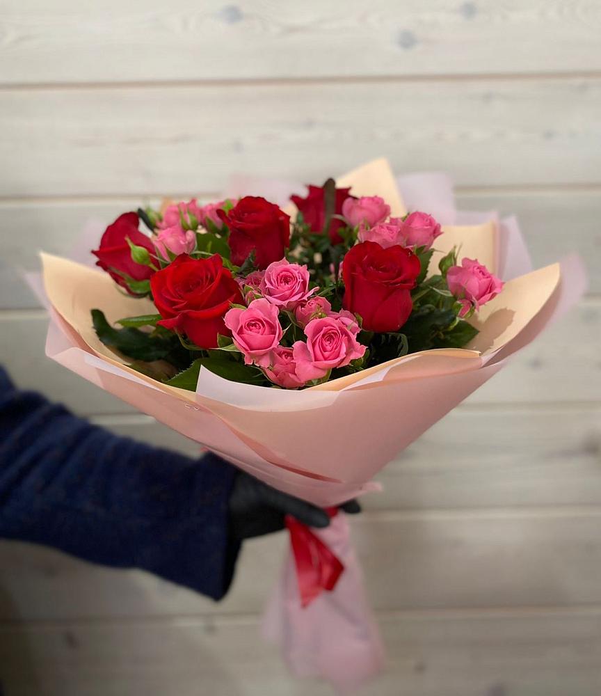Букет цветов из: Розы в Подлесном