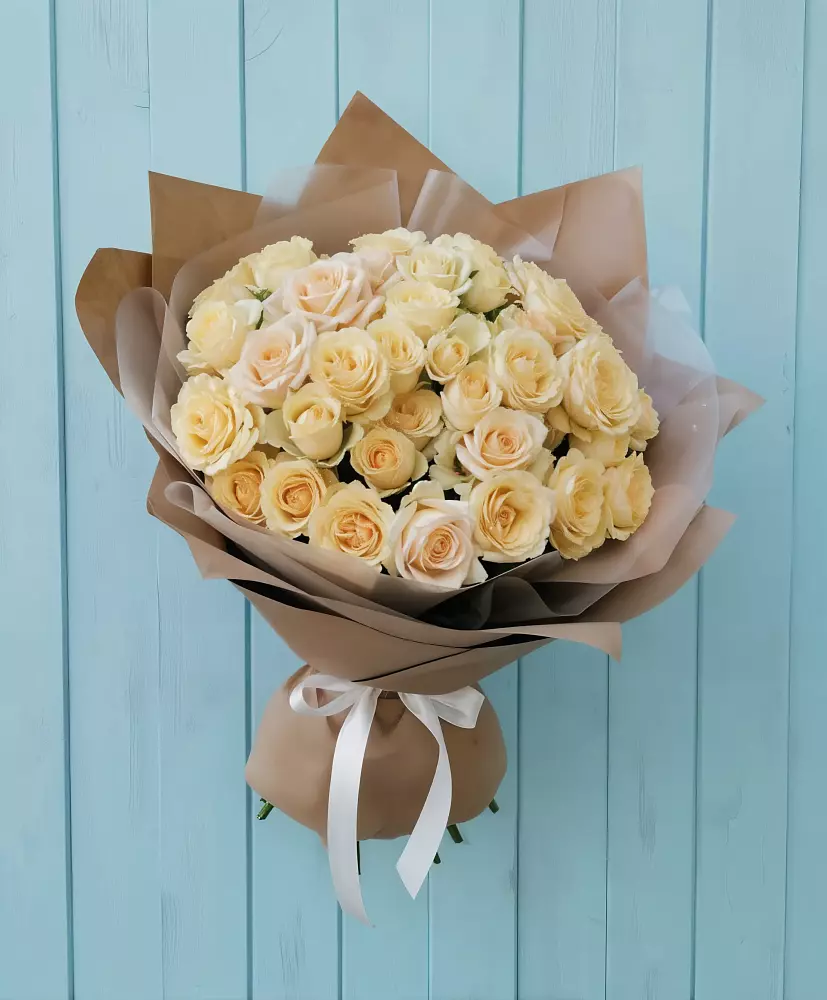 Букет Кремовое облако в Подлесном