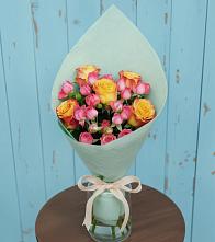 Букет цветов из:  Розы в Подлесном